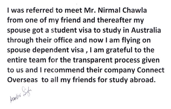 client testimony